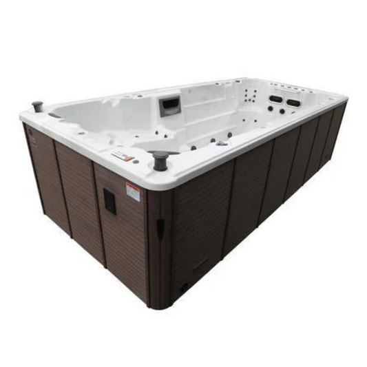 16 Foot 7 Person Swim Spa with 19HP-Jets - XTrainer
