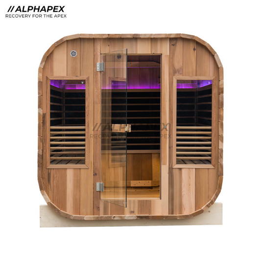 4-6 Person Infrared Outdoor Box Sauna