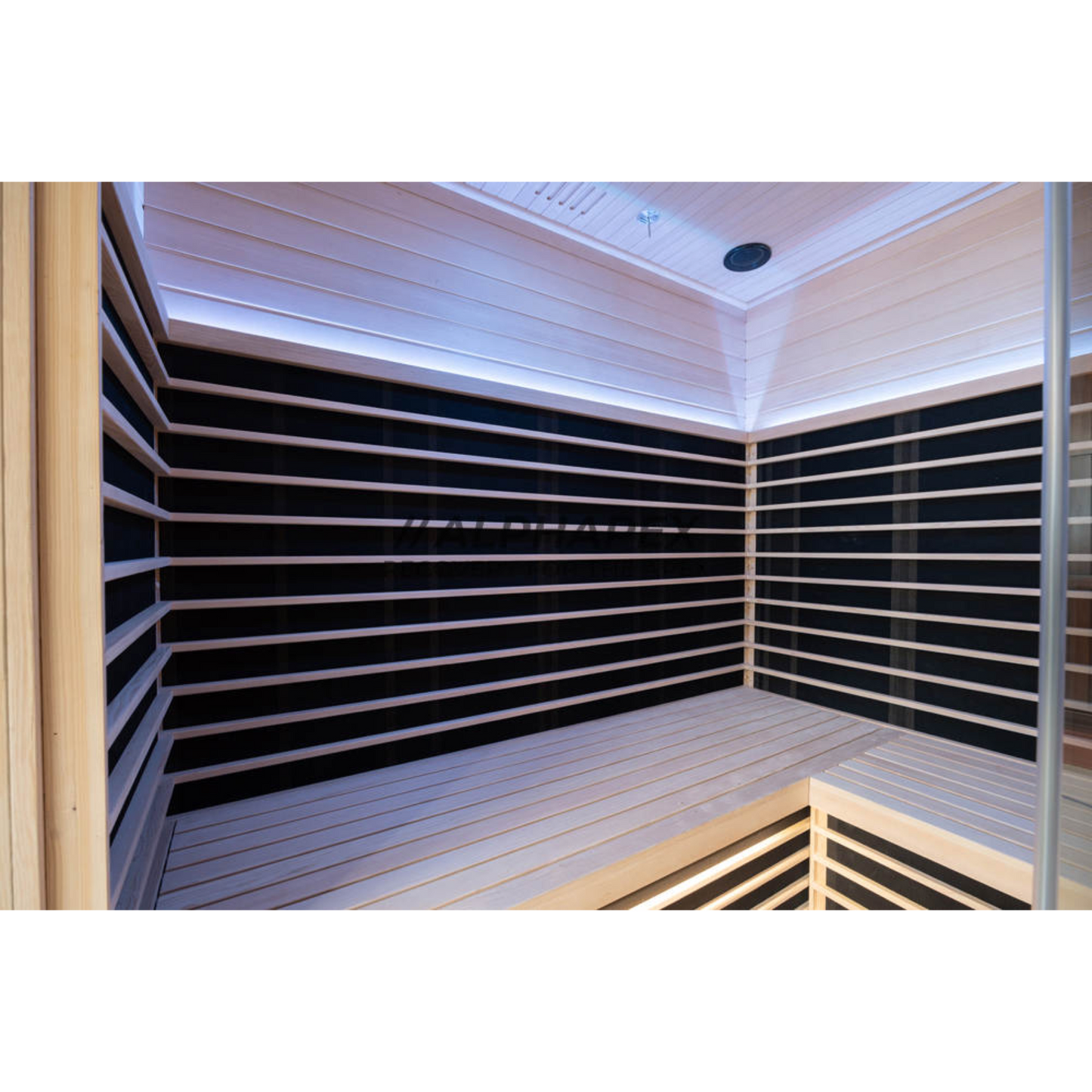 3-4 Person Infrared Indoor Corner Sauna