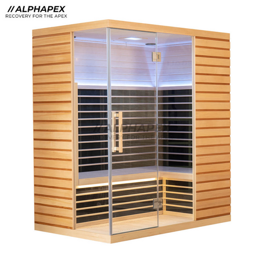 3-4 Person Infrared Indoor Corner Sauna