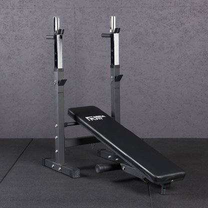 Mirafit M1 Folding Weight Bench With Dip Station