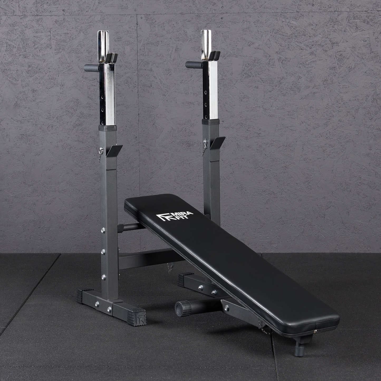 Mirafit M1 Weight Lifting Starters Set - Bench, Bars & 100kg Weights