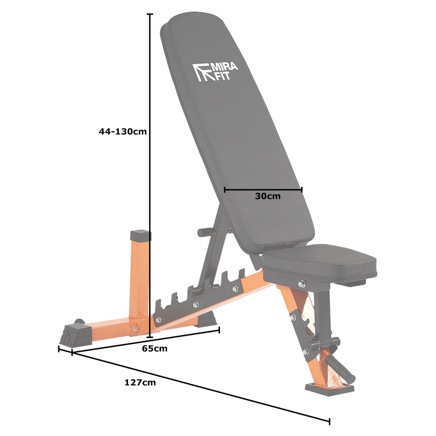 Mirafit M250 Adjustable Weight Bench