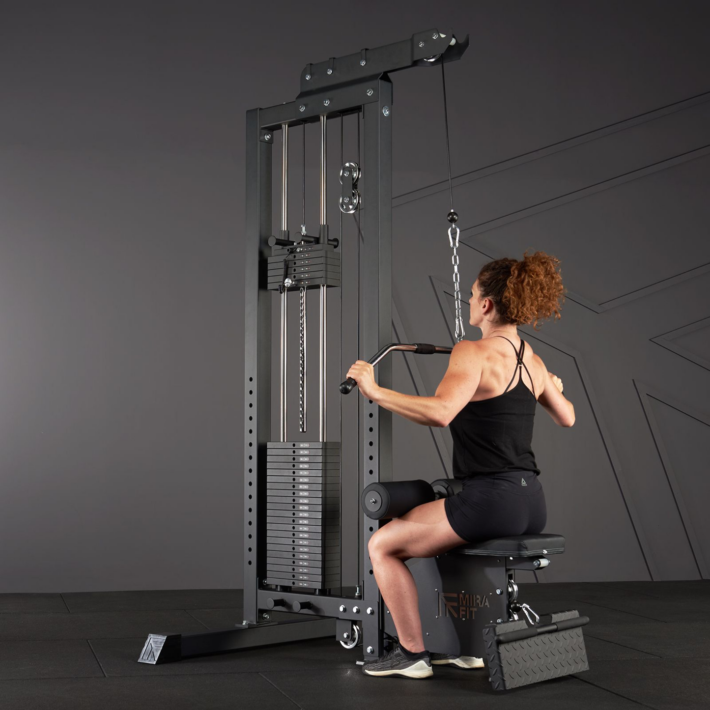 Mirafit M4 Lat Pulldown & Seated Row Machine With Weight Stack