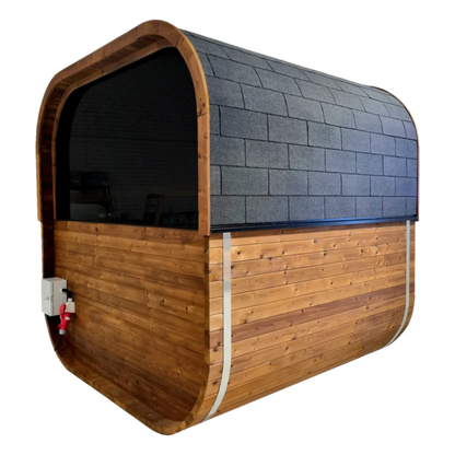 Outdoor Sauna Cube 250 | Spacious and Stylish Wellness Retreat