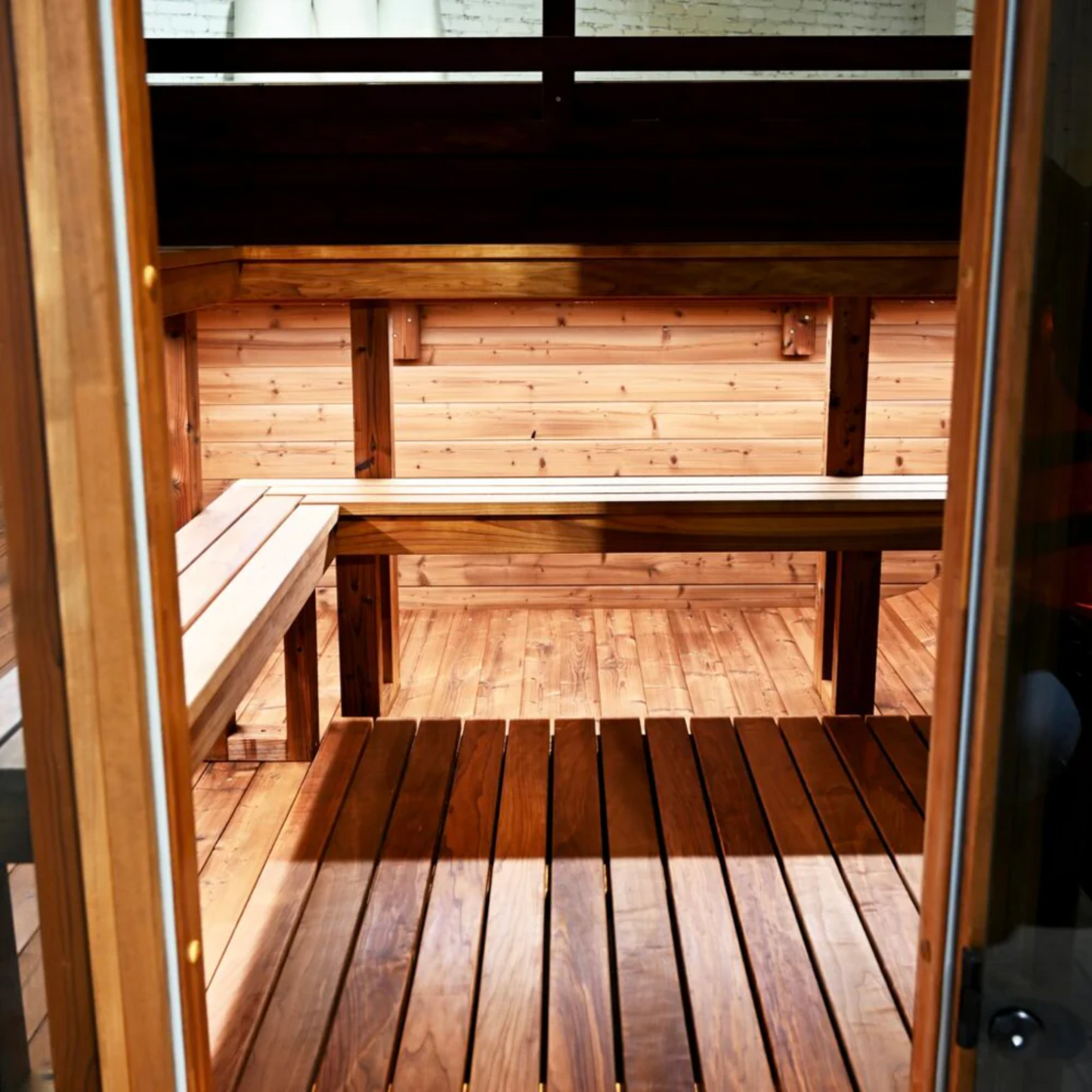4 Person Outdoor Traditional Cube Sauna 210