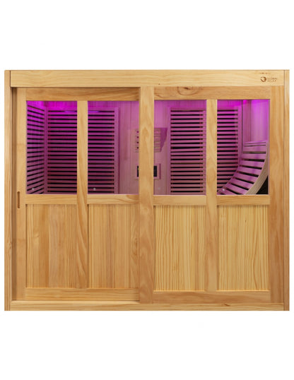 Dharani S1 Plus - 1 Person Infrared Sauna With Reclining Chair