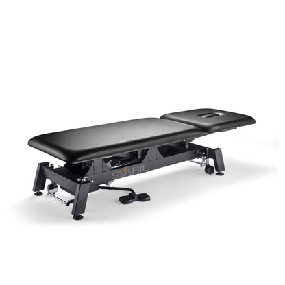 Stabil Pro 2-Section Electric Treatment Table - Black Frame