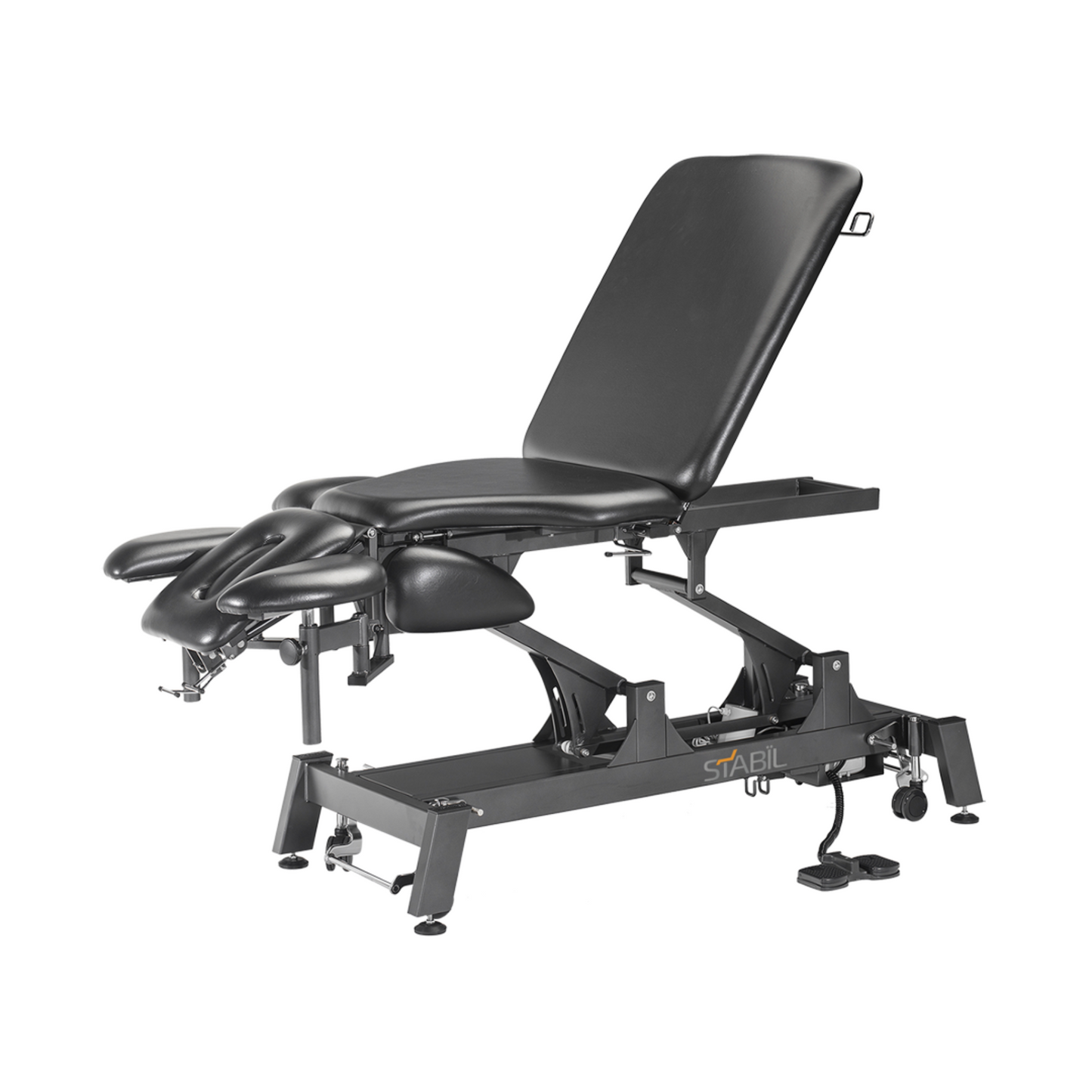 Stabil Pro 7-Section Electric Treatment Table - Black Frame