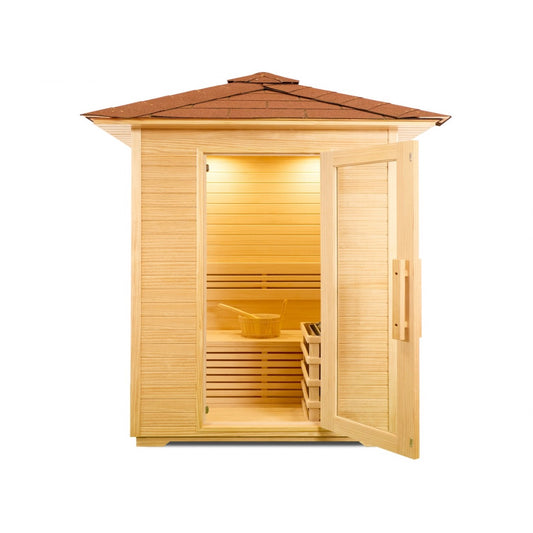 Dharani S2 Outdoor 2 Person Traditional Sauna