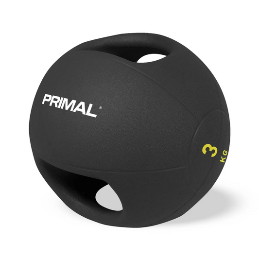 Primal Performance Series Double Handle Medicine Ball (3kg - 10kg)